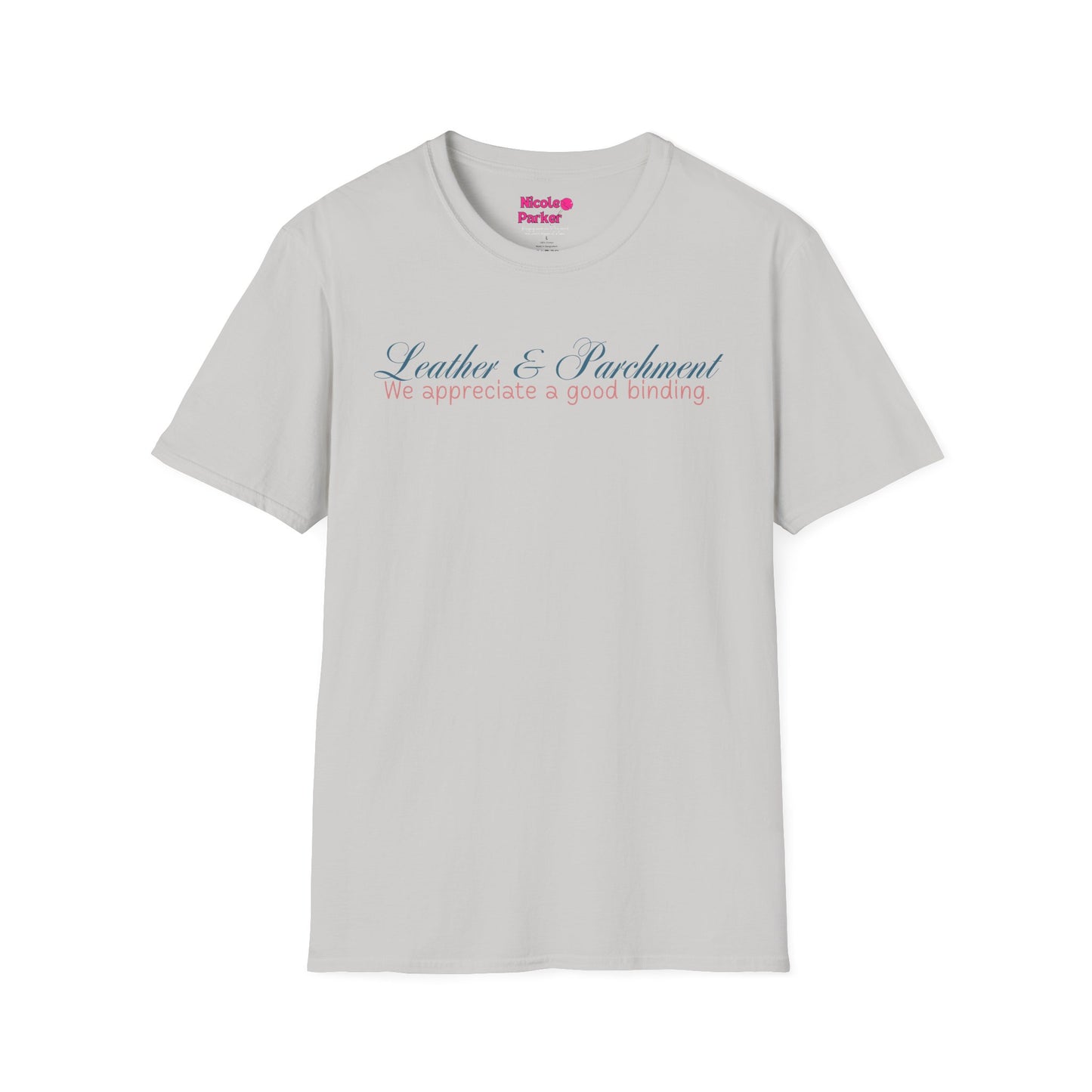 Leather and Parchment Unisex Softstyle T-Shirt