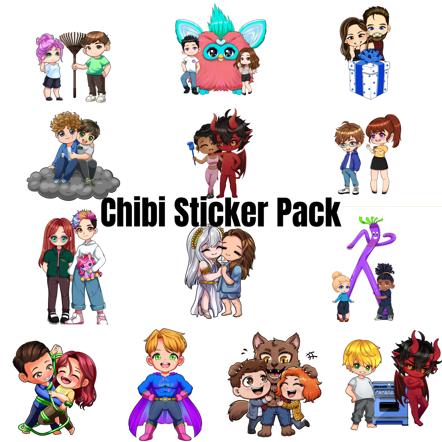 Chibi Sticker Pack