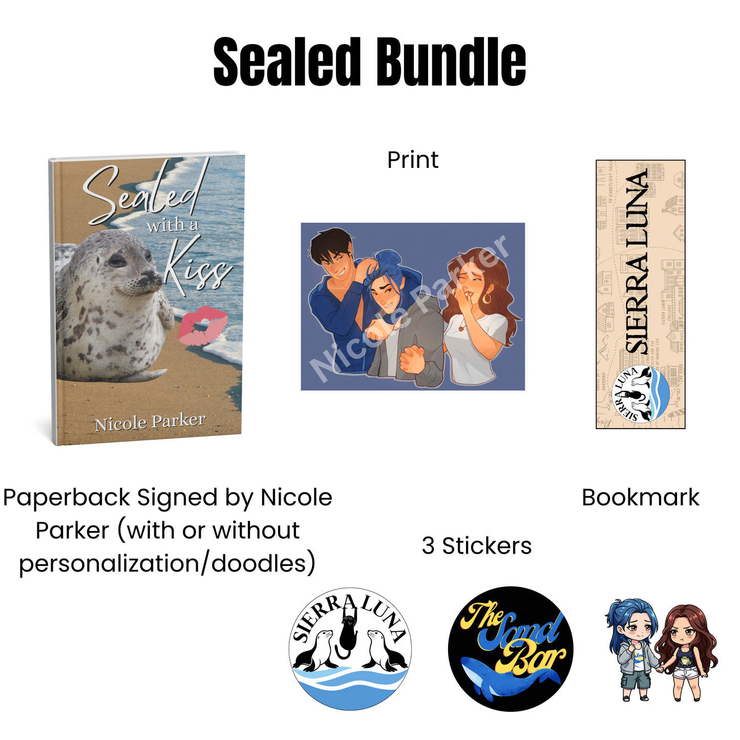 Signed Copy of Sealed with a Kiss