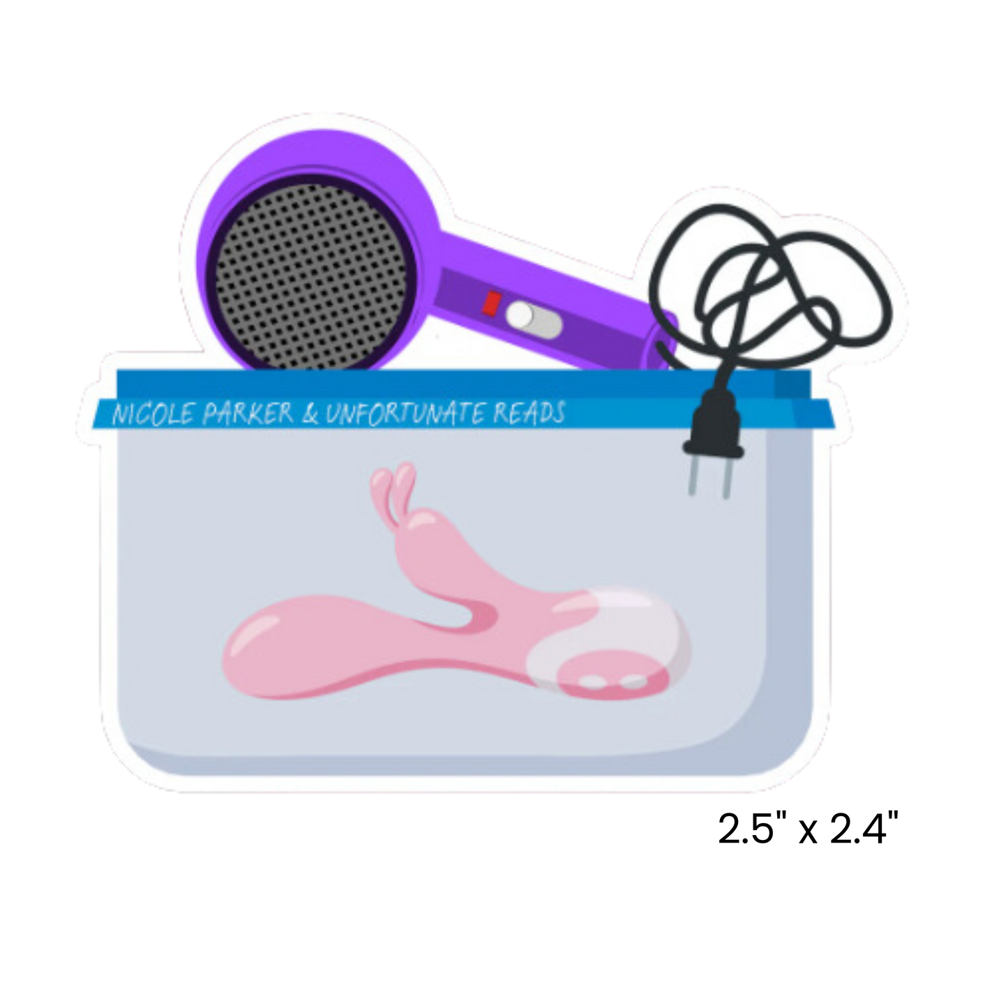 Trapped Vibrator Sticker