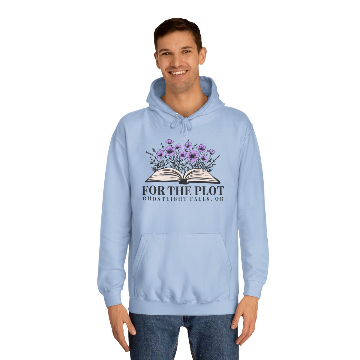 For the PlotUnisex College Hoodie
