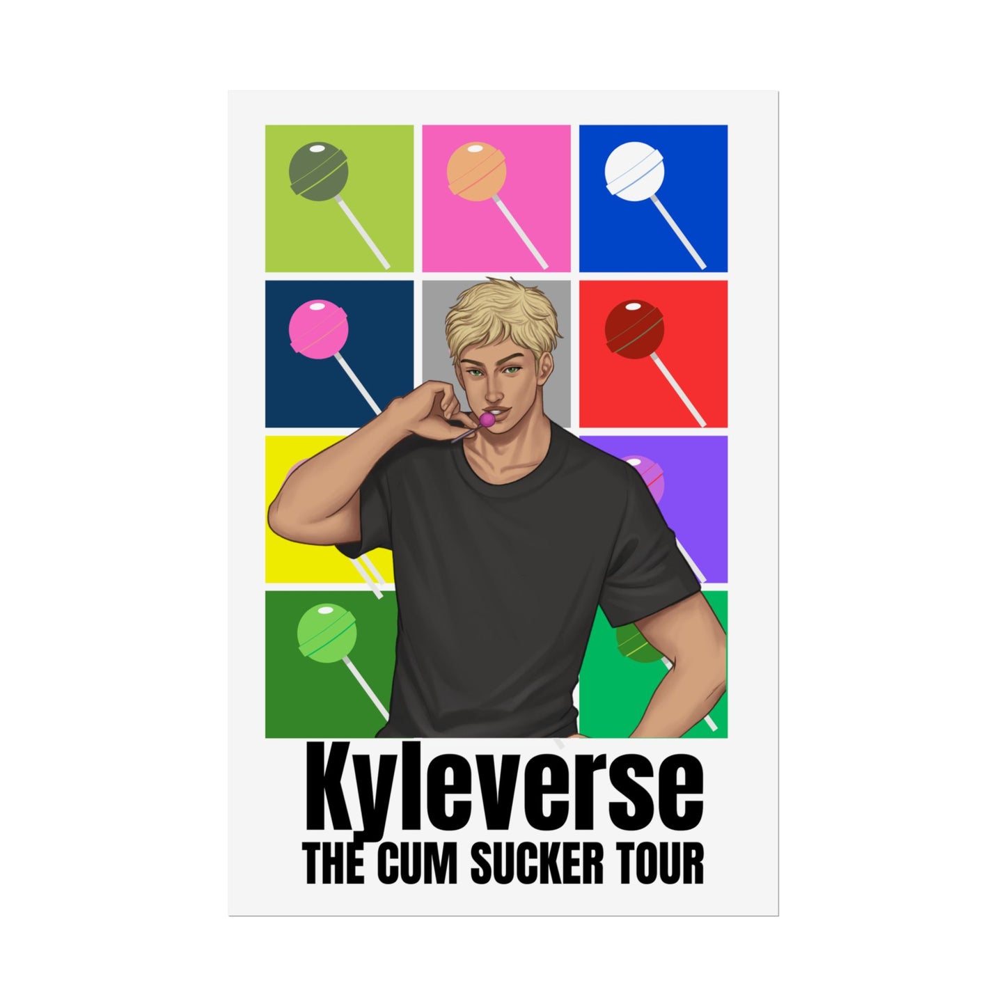 Kyleverse Sucker Tour Rolled Posters