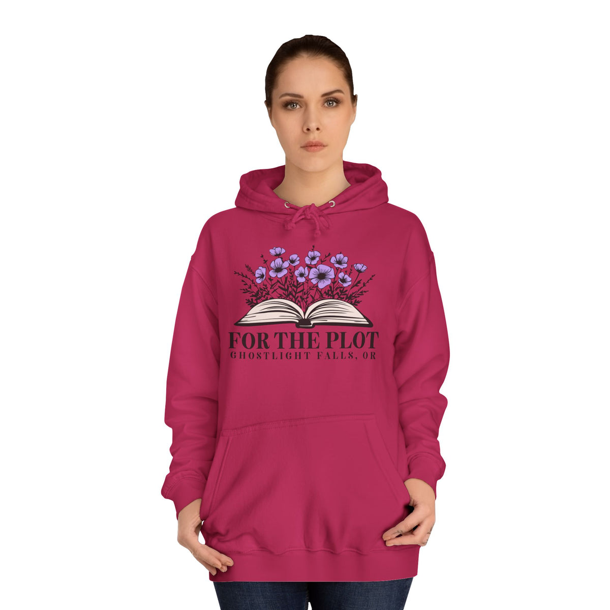 For the PlotUnisex College Hoodie