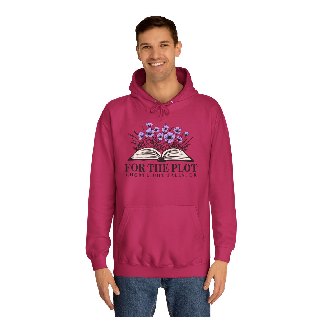 For the PlotUnisex College Hoodie