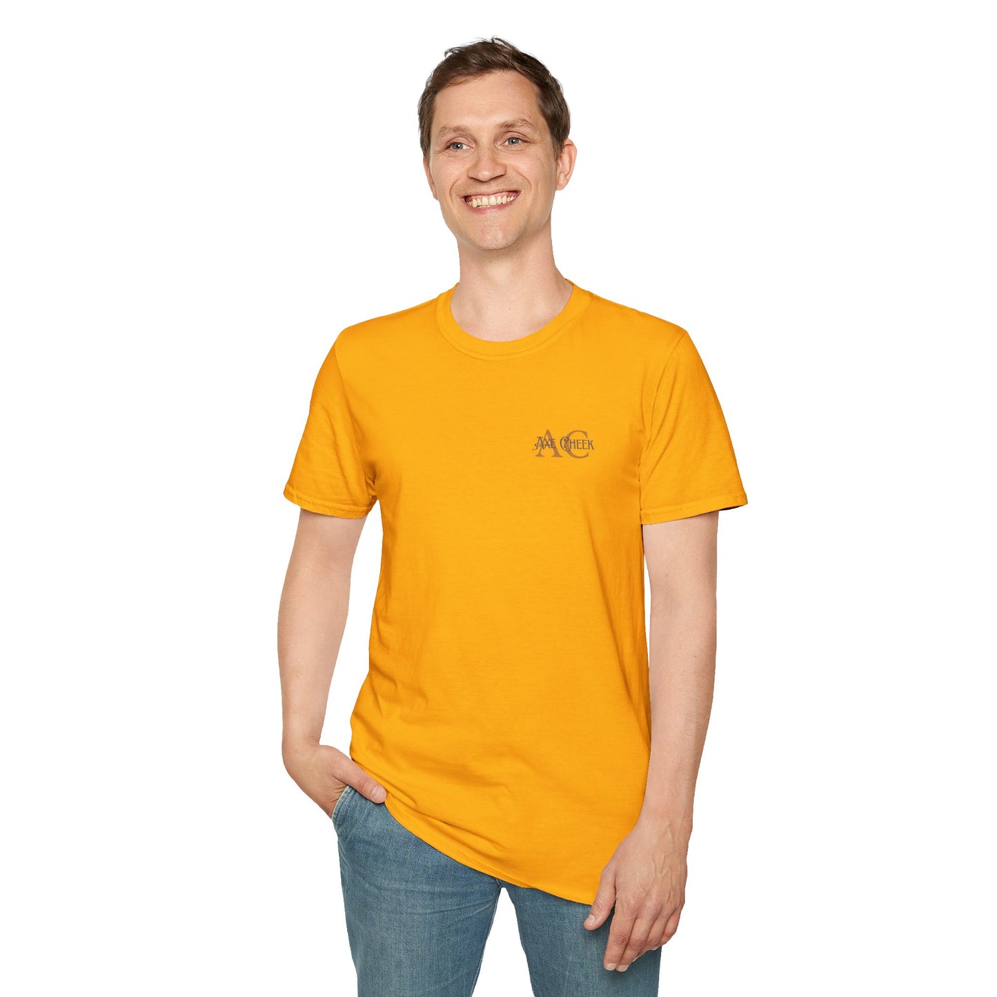 Axe Cheek Staff Softstyle T-Shirt