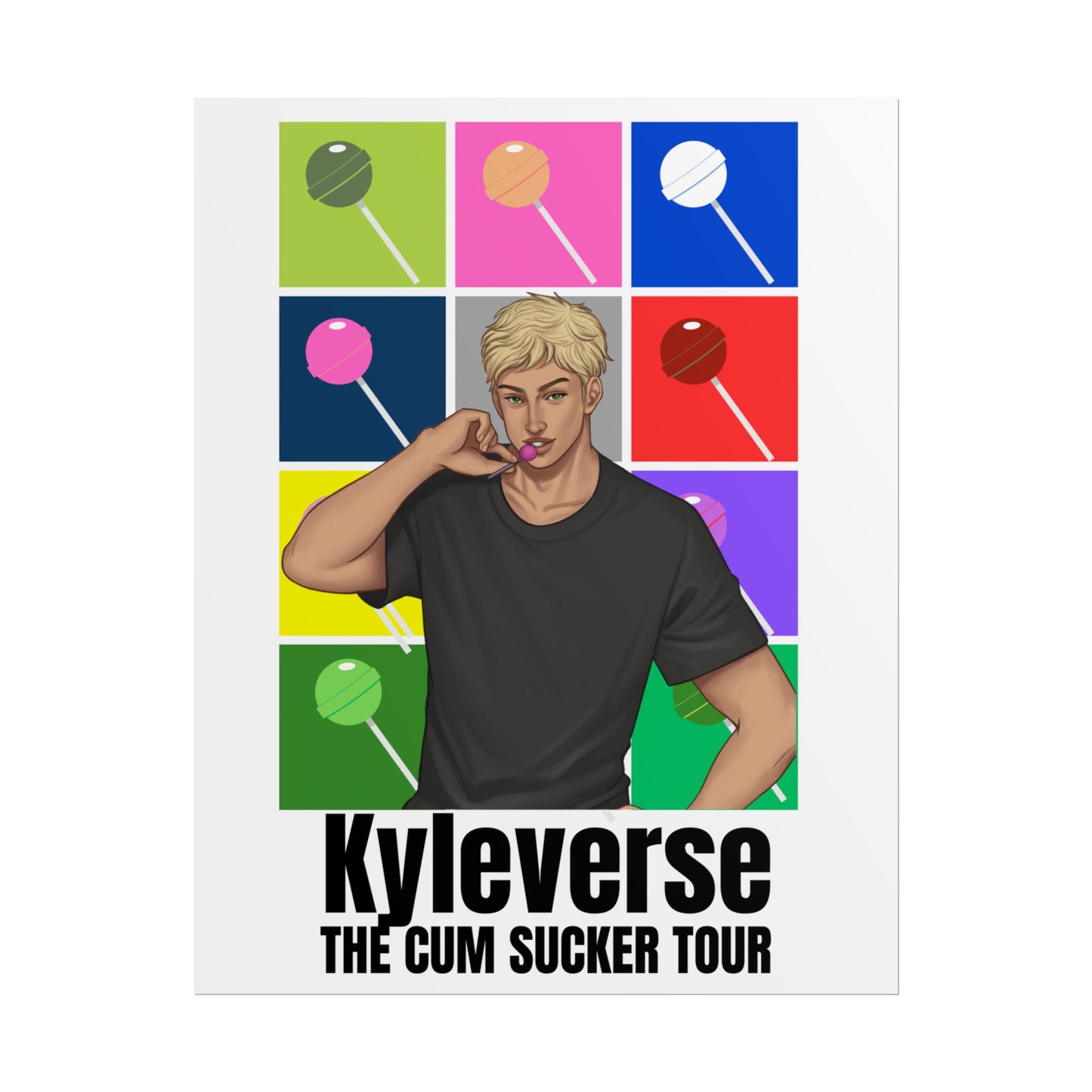 Kyleverse Sucker Tour Rolled Posters