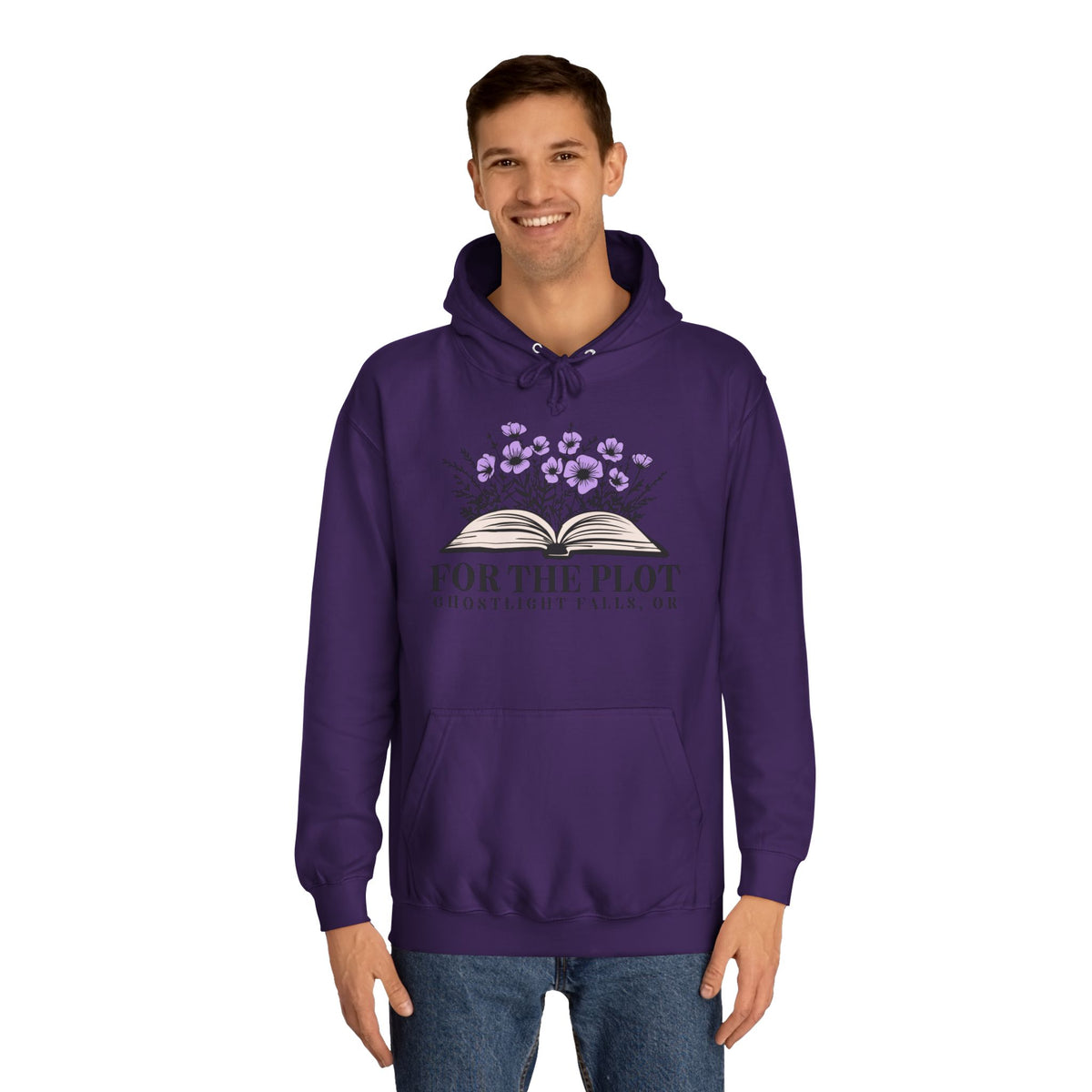 For the PlotUnisex College Hoodie