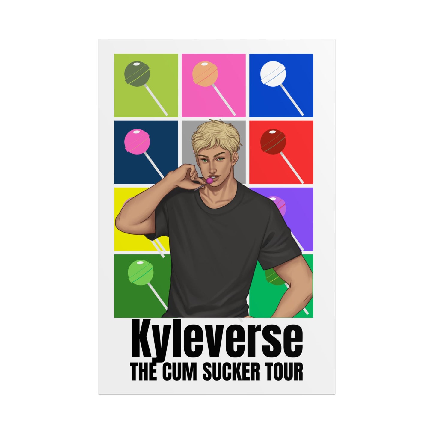 Kyleverse Sucker Tour Rolled Posters