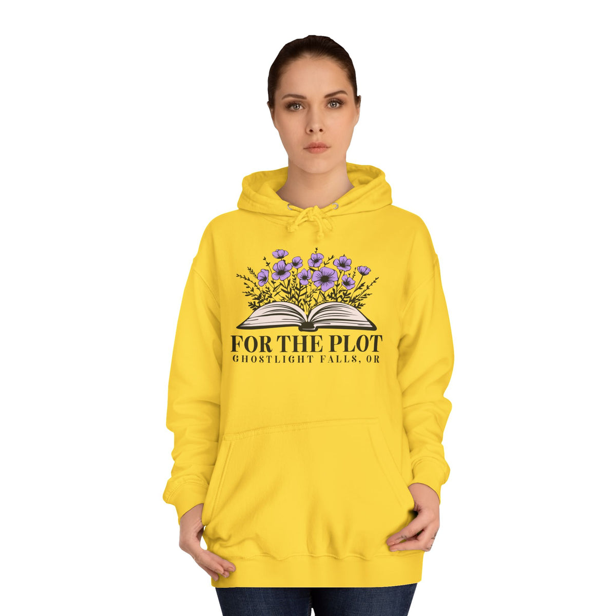 For the PlotUnisex College Hoodie