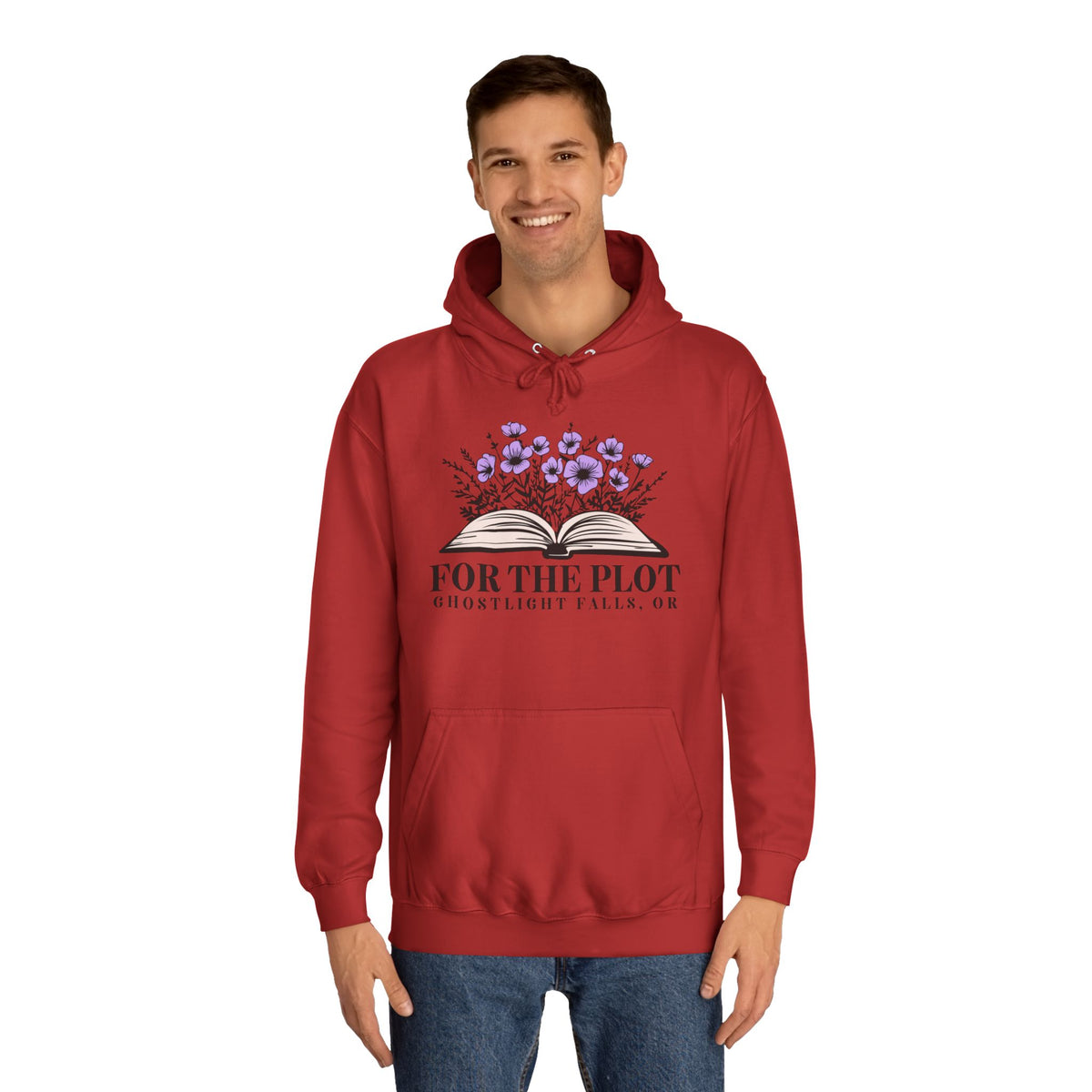 For the PlotUnisex College Hoodie