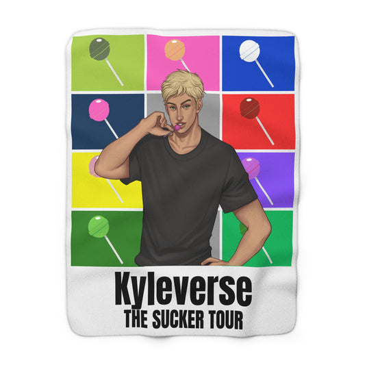 Kyleverse Sucker Tour Sherpa Fleece Blanket