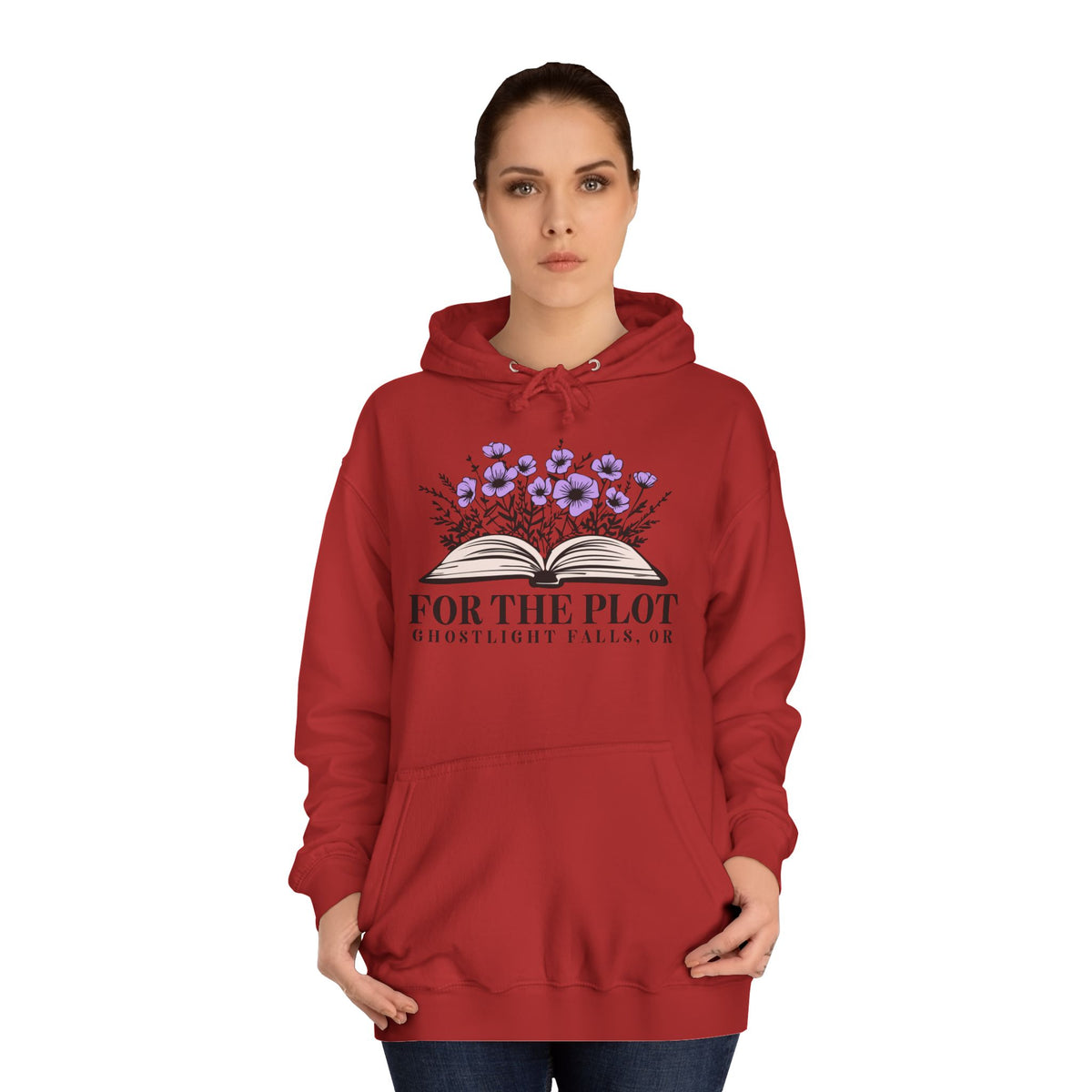 For the PlotUnisex College Hoodie