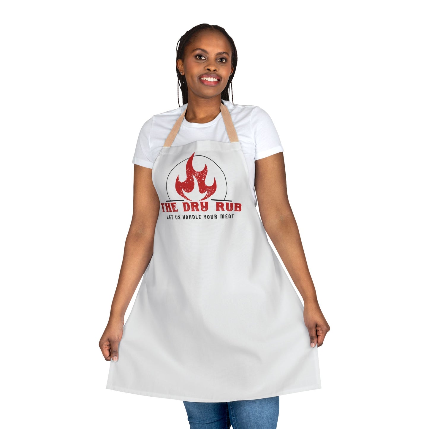 The Dry Rub Apron, 5-Color Straps (AOP)