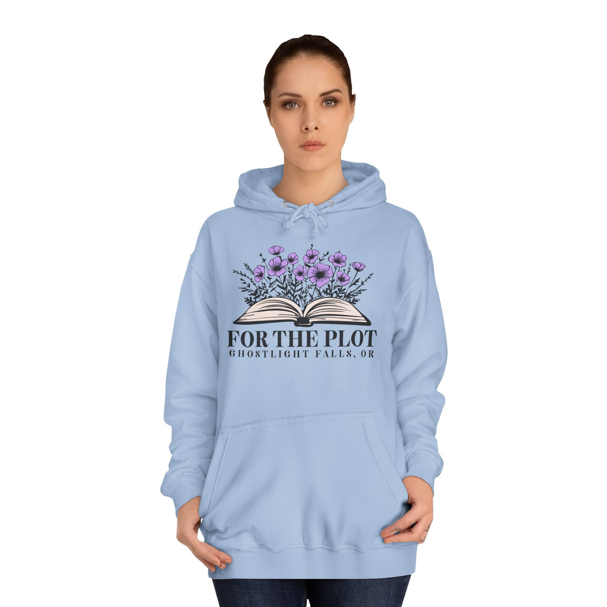 For the PlotUnisex College Hoodie