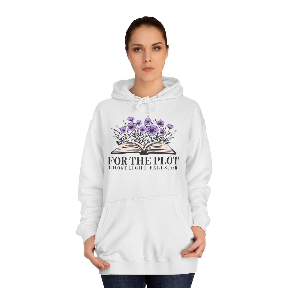 For the PlotUnisex College Hoodie
