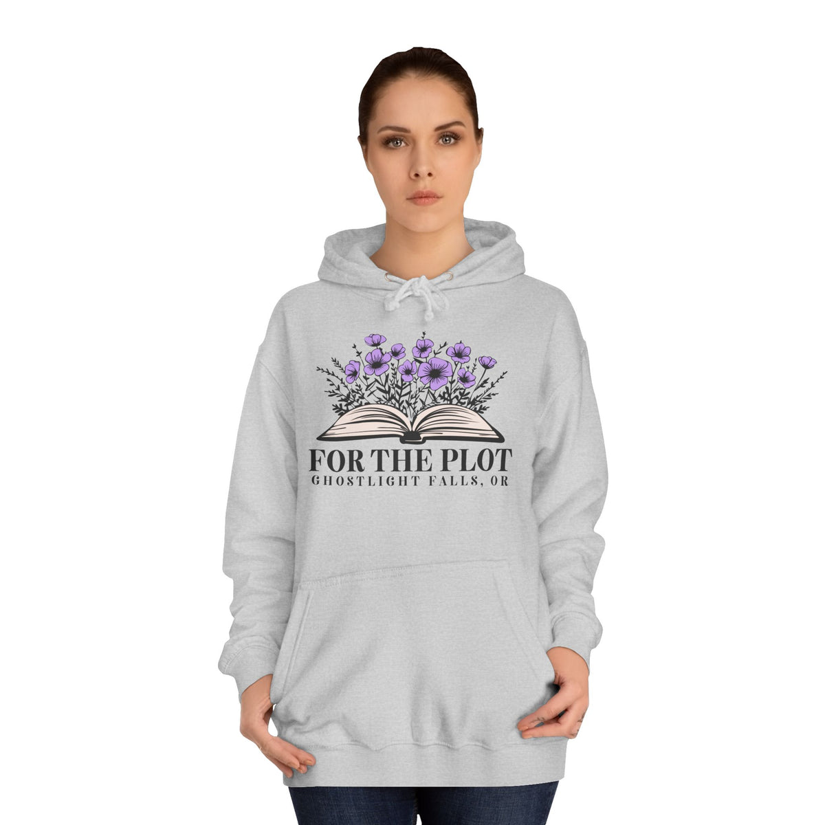 For the PlotUnisex College Hoodie