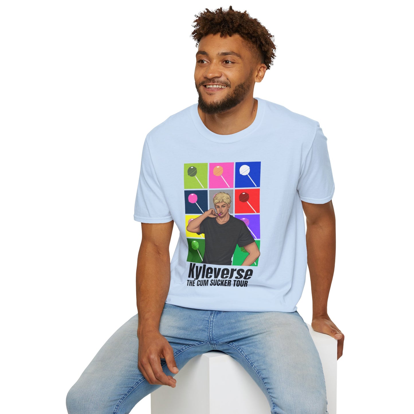 Kyleverse Sucker Tour Unisex Softstyle T-Shirt