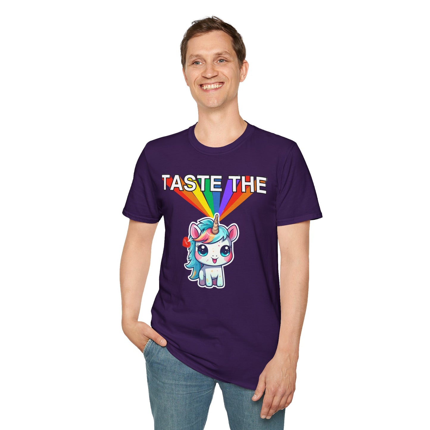 Taste the Rainbow Unisex Softstyle T-Shirt