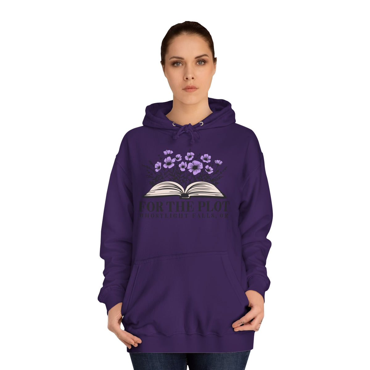 For the PlotUnisex College Hoodie