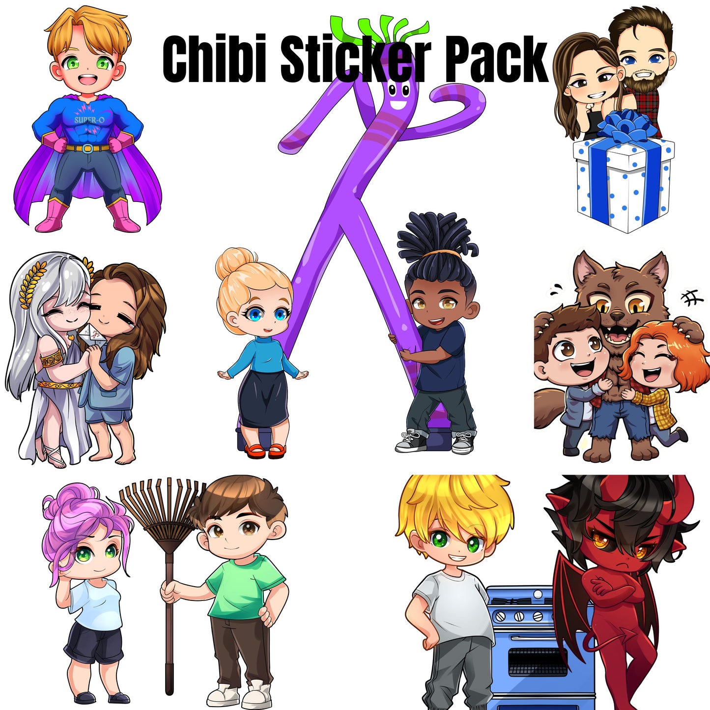 Chibi Sticker Pack