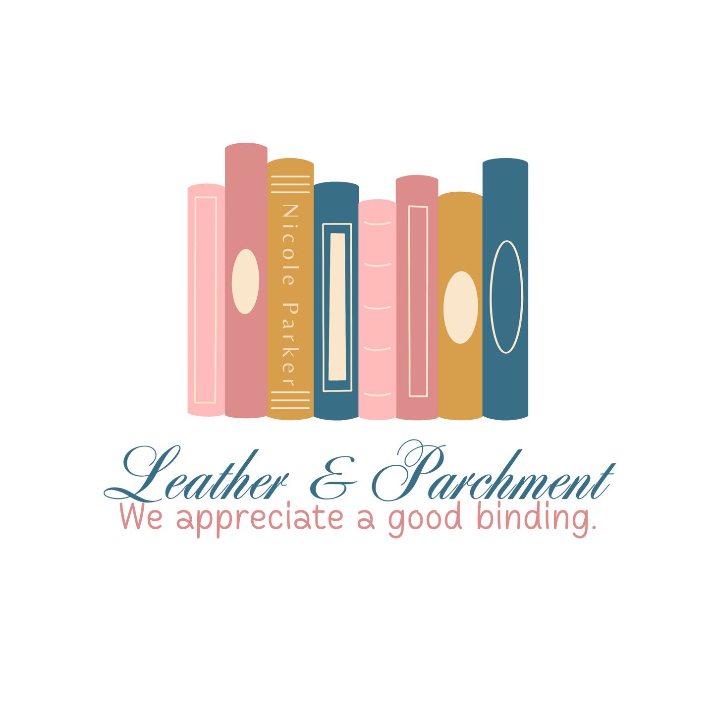 Leather and Parchment Sticker