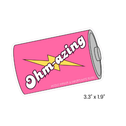 Ohm-Azing Sticker