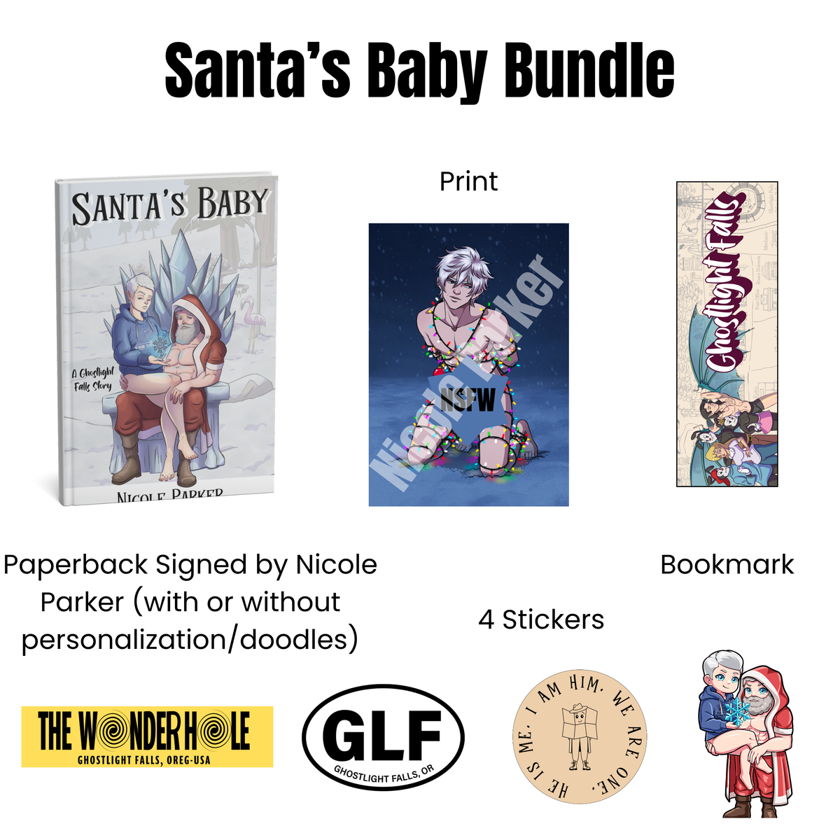 Signed Copy of Santa's Baby